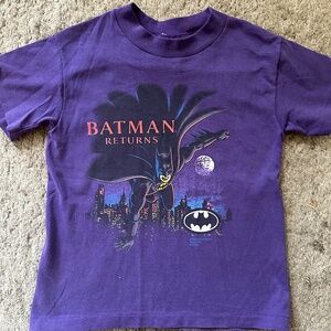 Vintage Batman Returns kids shirt